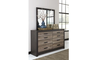 BEDROOM MIRROR Harlinton Warm Gray/CharcoalB325-36 ASHLEY