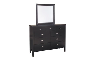 BEDROOM MIRROR BRAFLIN BLACK BRAFLIN B591-36 ASHLEY