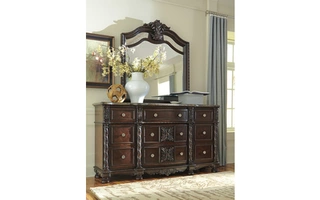 BEDROOM MIRROR LADDENFIELD B717-36 ASHLEY