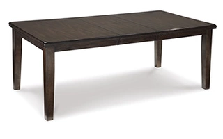 D596-35 Haddigan RECT DINING ROOM EXT TABLE