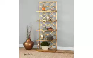 LASHAYA ETAGERE 24447 24447 UTTERMOST