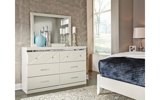 BEDROOM MIRROR Dreamur ChampagneB351-36 ASHLEY