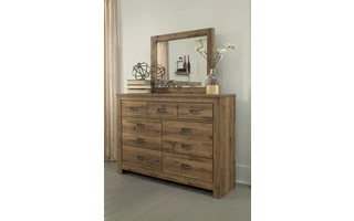 BEDROOM MIRROR CINREY Cinrey - Medium Brown CinreyB369-36 ASHLEY