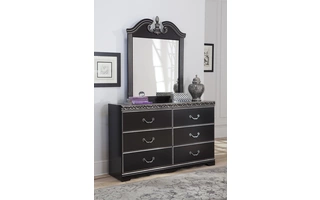 BEDROOM MIRROR NAVONI BLACK B301-36 NavoniB301-36 ASHLEY