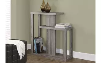 accent table - 32 l - dark taupe hall console  