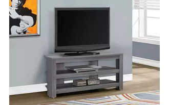 tv stand - 42 l - grey corner  
