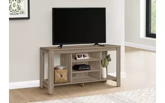 tv stand - 48 l - dark taupe  