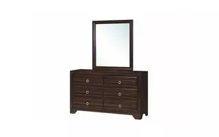 BRYCE CAPPUCCINO DRESSER MIRROR 203474 203474 COASTER