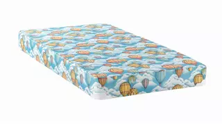 BALLOON BLUE PATTERNED TWIN MATTRESS 350022T 350022T COASTER