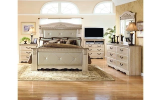 BEDROOM MIRROR-MASTER BEDROOM-SILVERGLADE B174-36 B174-36 ASHLEY