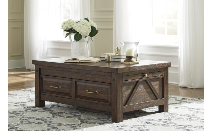 T862-20  COFFEE TABLE WITH STORAGE