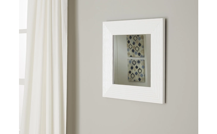 A8010010 ODELYN ACCENT MIRROR ODELYN WHITE