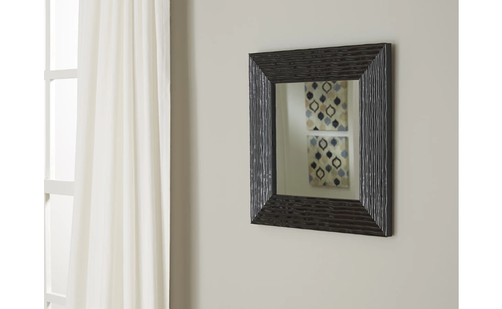A8010012  ACCENT MIRROR ODELYN BLACK