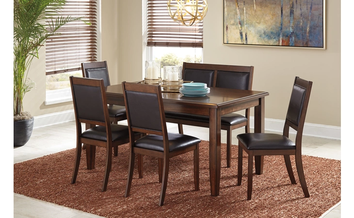 D395-325 Meredy DINING ROOM TABLE SET (6 CN)