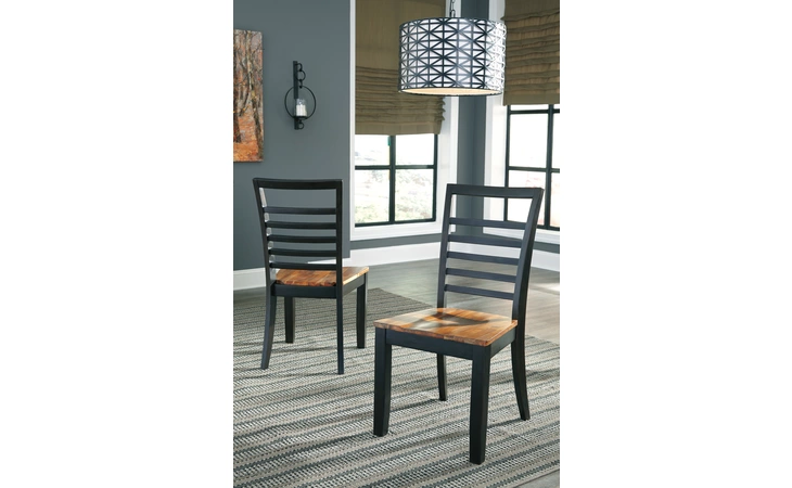 D645-01  DINING ROOM SIDE CHAIR (2 CN)