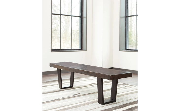 D721-00  LARGE DINING ROOM BENCH