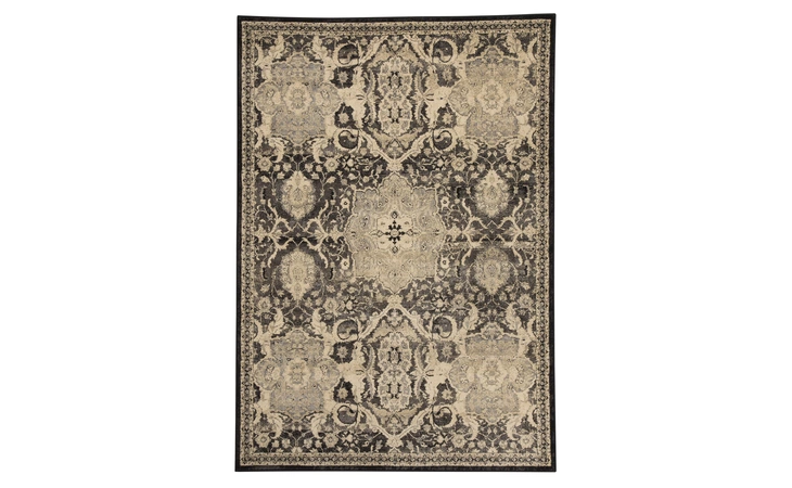R401051 ANZHELL LARGE RUG ANZHELL BLACK
