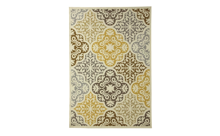 R402212 LACY MEDIUM RUG LACY BROWN GOLD