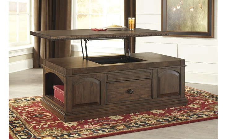 T790-9  LIFT TOP COFFEE TABLE
