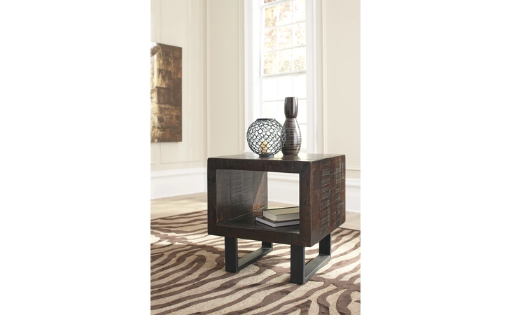 T881-3 PARLONE RECTANGULAR END TABLE PARLONE