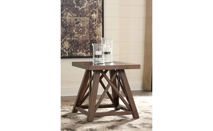 T911-2 CAMPFIELD SQUARE END TABLE CAMPFIELD