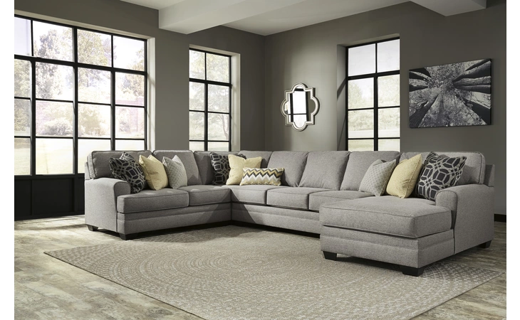 5490799 Cresson - Pewter ARMLESS SOFA CRESSON PEWTER