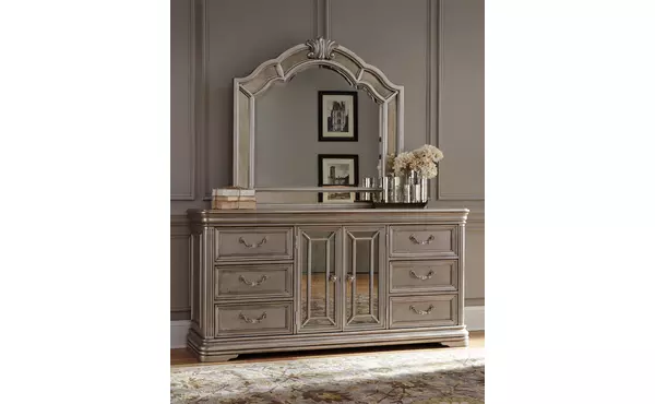 birlanny silver bedroom mirror by ashley