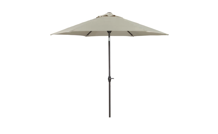 P000-982 Umbrella Accessories - Brown MEDIUM AUTO TILT UMBRELLA