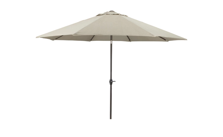 P000-992 Umbrella Accessories - Brown LARGE AUTO TILT UMBRELLA