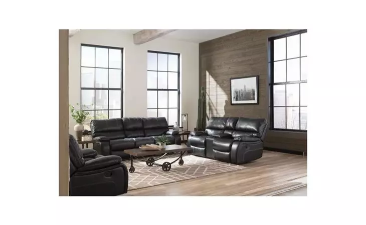 601934-S2  WILLEMSE DARK BROWN RECLINING TWO-PIECE LIVING ROOM SET