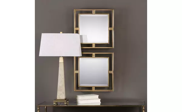 allick square mirrors, s-2 by uttermost