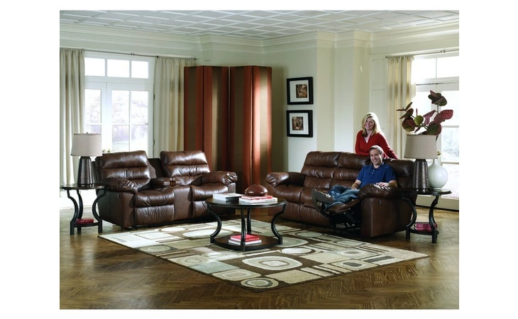 9440087 Leather RECLINING POWER SOFA