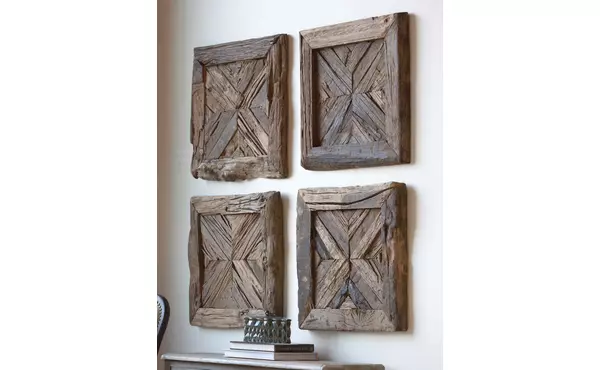 rennick wood wall square by uttermost
