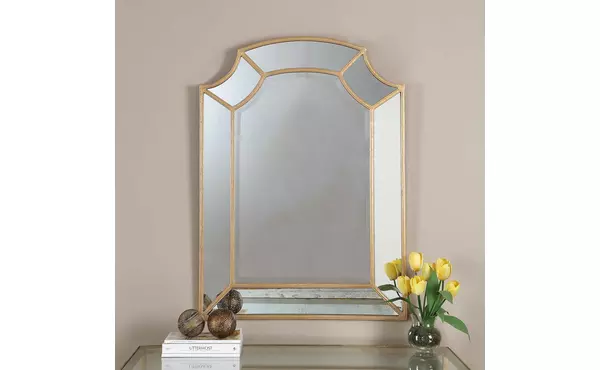 francoli arch mirror by uttermost