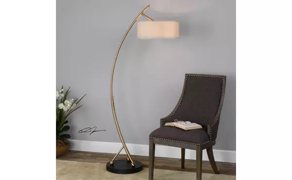 vardar floor lamp by uttermost