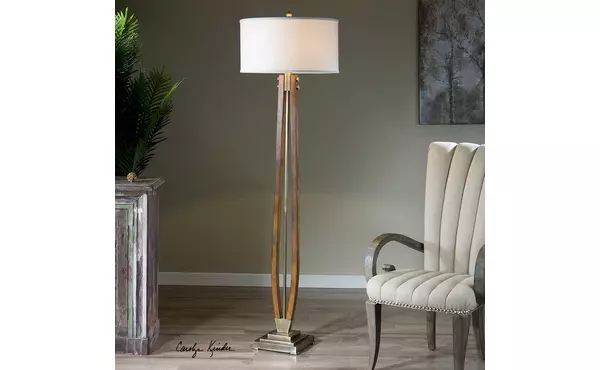 boydton floor lamp by uttermost