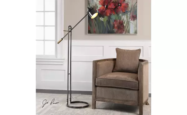 chisum floor lamp by uttermost