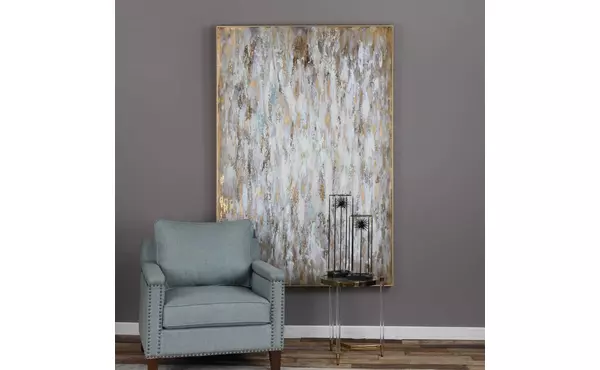 bright morning hand painted canvas hp by uttermost