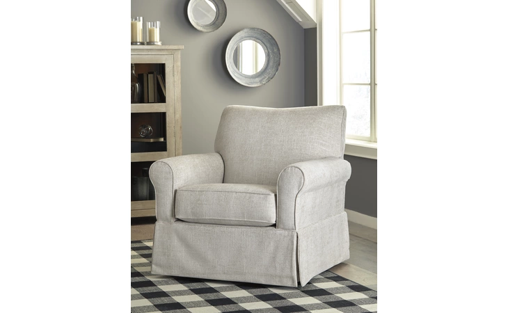 A3000006 Searcy SWIVEL GLIDER ACCENT CHAIR