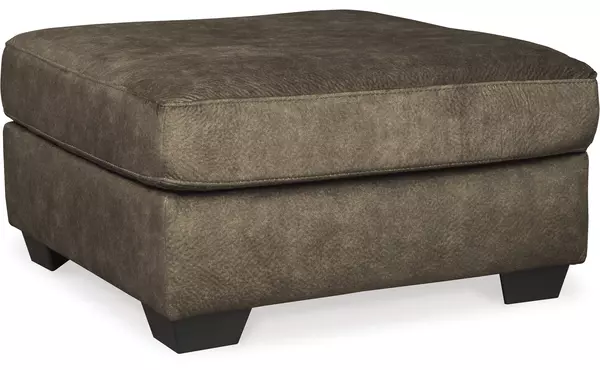 accrington earth oversized accent ottoman by ashley