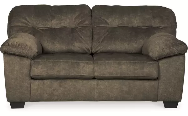 accrington earth loveseat by ashley