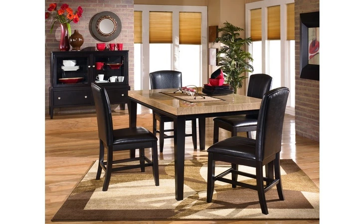 D451-25  DINING ROOM TABLE-DINING-NAOMI