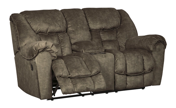 7690194 Capehorn - Earth DBL REC LOVESEAT W CONSOLE