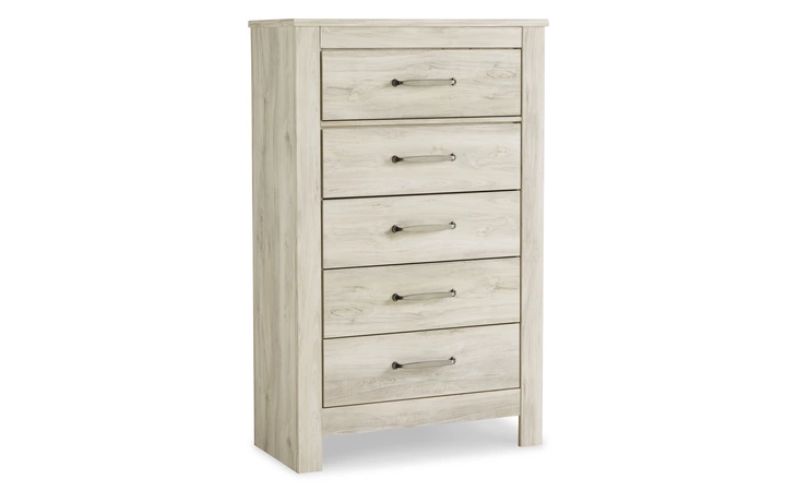 FIVE DRAWER CHEST ASHLEY Bellaby Whitewash B331-46