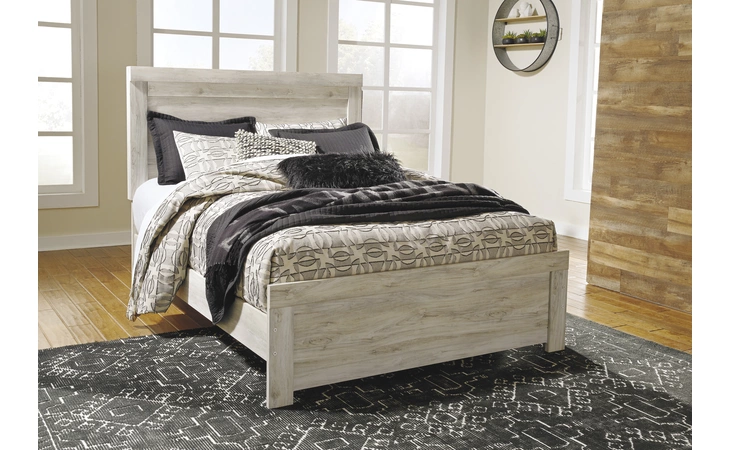QUEEN PANEL HEADBOARD ASHLEY Bellaby Whitewash B331-57