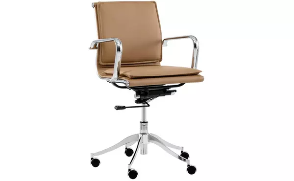 morgan  morgan office chair - tan by sunpan