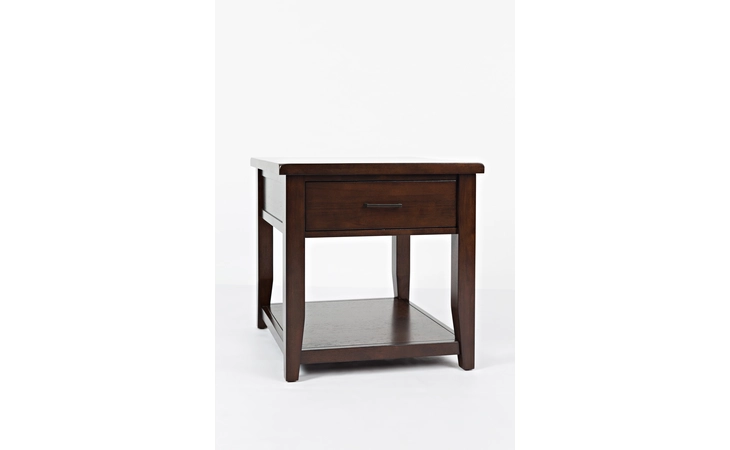 1790-3 TWIN CITIES COLLECTION END TABLE W/DRAWER, SHELF TWIN CITIES COLLECTION