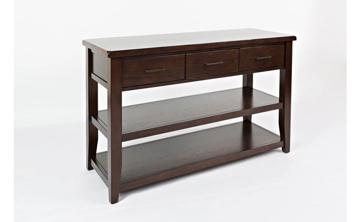1790-4 TWIN CITIES COLLECTION SOFA/MEDIA CONSOLE W/3 DRAWERS, 2 SHELVES TWIN CITIES COLLECTION