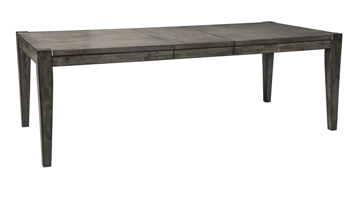 D624-35 Chadoni - Gray RECT DINING ROOM EXT TABLE