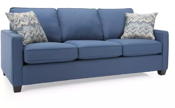 86" 3 back over 3 seat customizable by decor rest